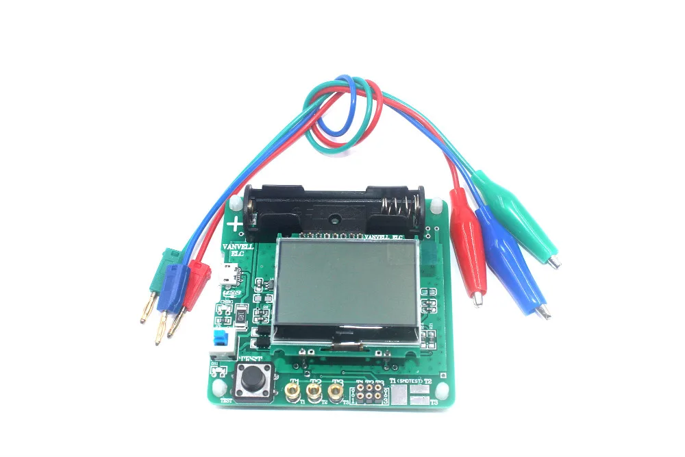 Новейшая версия индуктора-конденсатора ESR метр DIY MG328 Многофункциональный тест