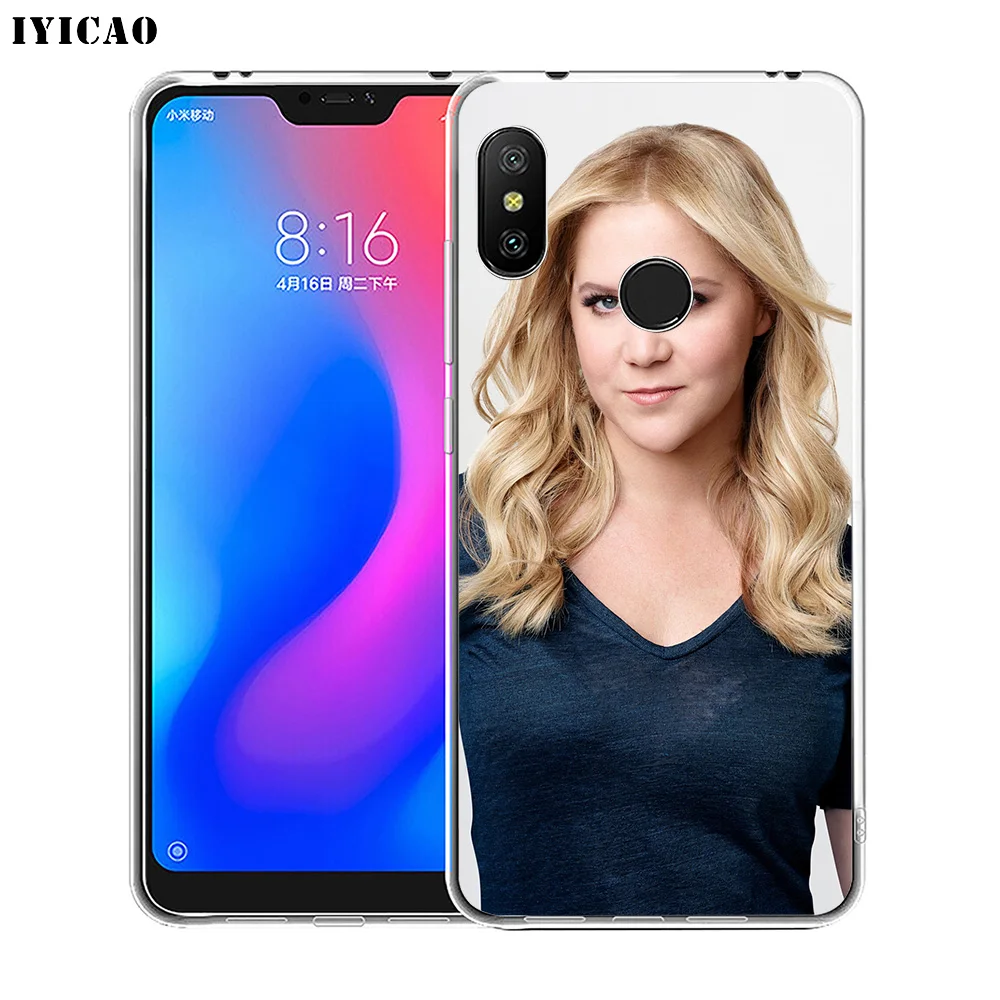 IYICAO Amy Schumer Soft Silicone Phone Case for Xiaomi Redmi 4A 5A 6A Note 7 6 5 Pro Plus 4X Prime Cover | Мобильные телефоны и