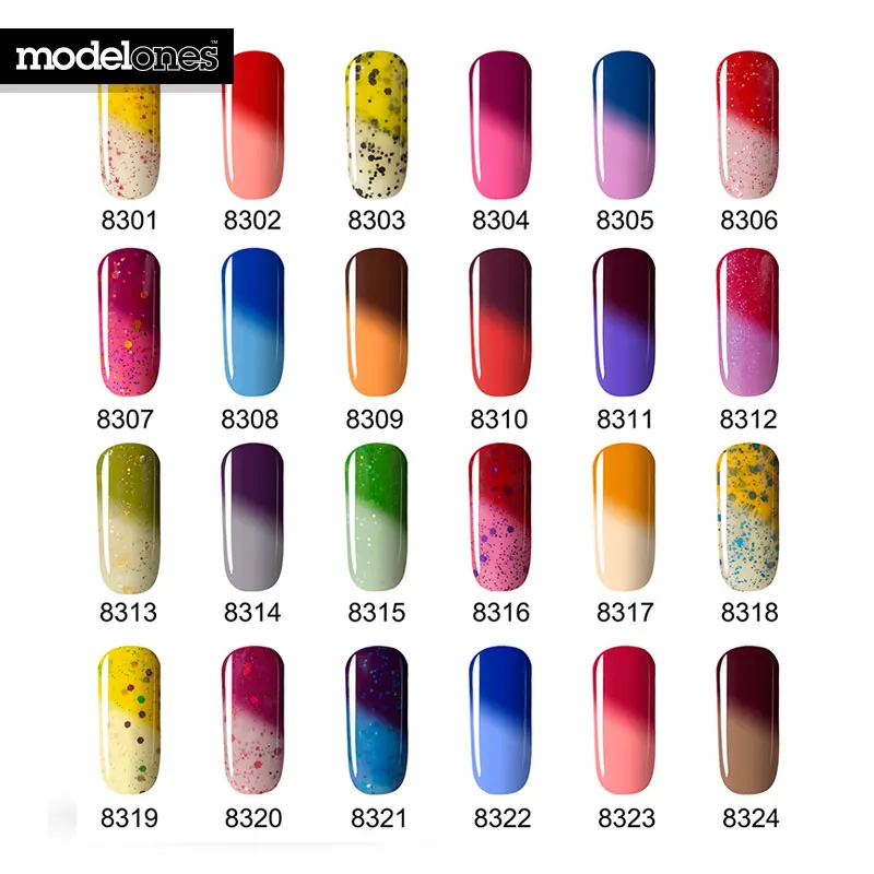 2016 Hot Sale Color Nail Gel Polish LED UV Soak off Long Lasting Varnish Temperature Change gel Art 7ML | Красота и здоровье