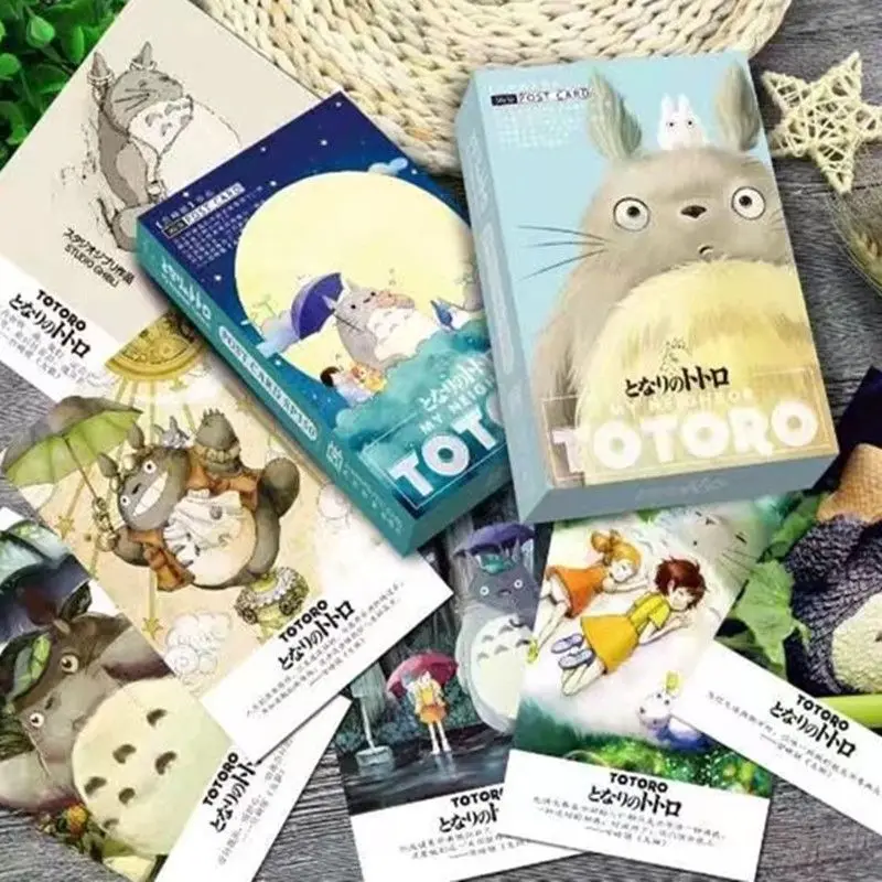 

36 pcs/pack Cute My Neighbor Totoro Postcard Greeting Gift Christmas Cards Birthday Card Letter Envelope Gift Card