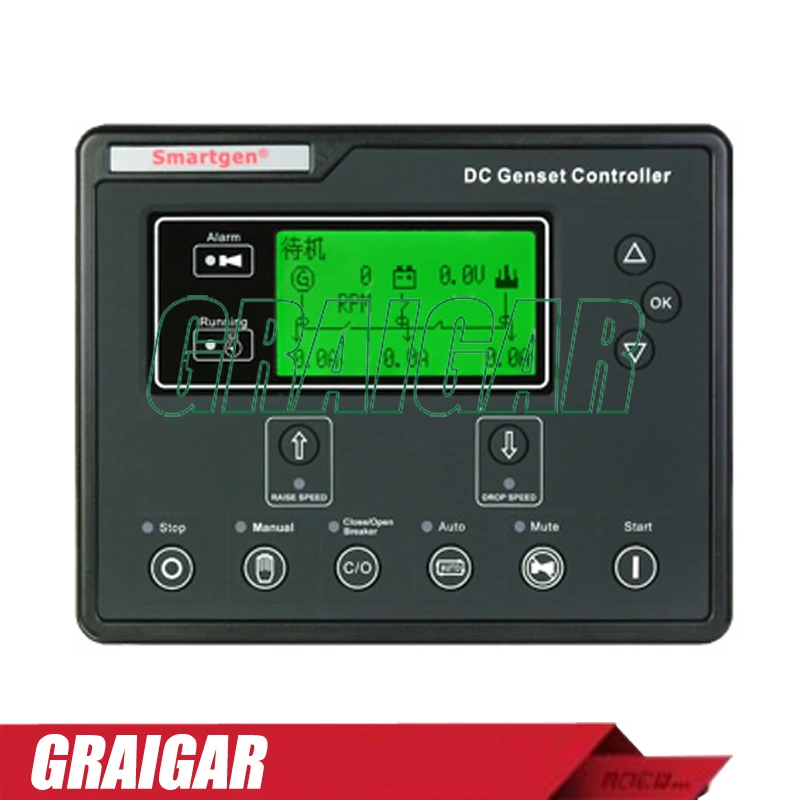 Новый контроллер генератора SmartGen HGM7110DC|genset controller|controller gensetcontroller control |