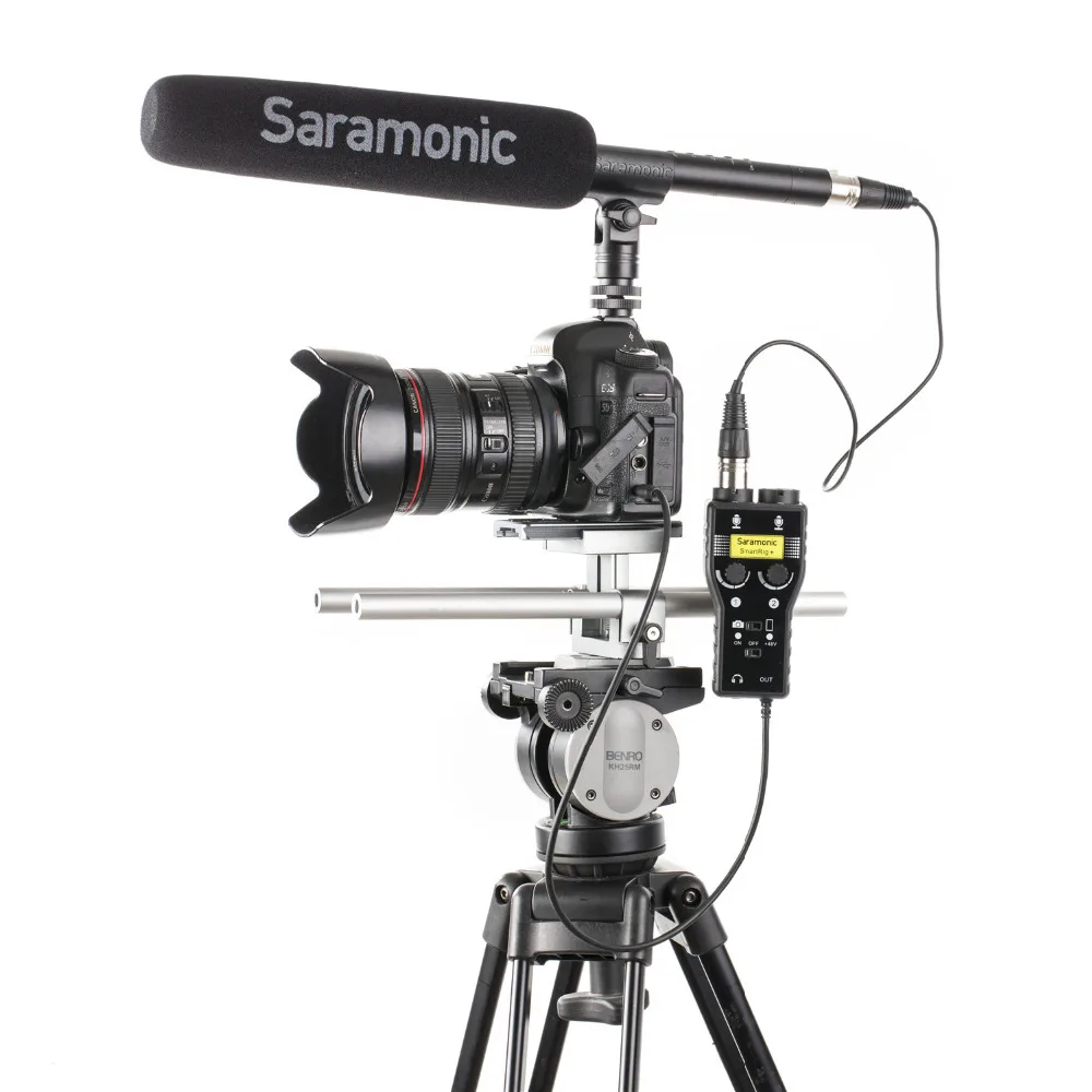 Saramonic SmartRig + XLR мм/3 5 мм микрофон аудио микшер предусилителя и гитары Интерфейс для