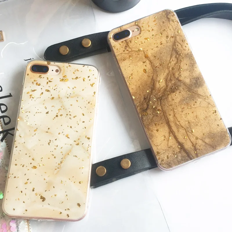 Золотой блеск фольги Мрамор Вен Чехол для телефона iPhone X Xs Xsmax XR 6 S 7 8 Plus xs случаи