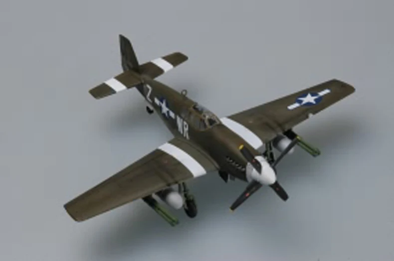 Сборная модель строительный комплект 1: 72 Масштаб Великобритании P-51B "Mustang" Истребитель ВВС модель самолета сборные комплекты 80242