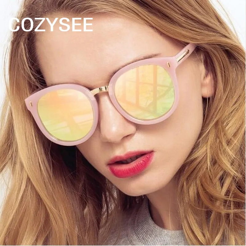 New Hot Vintage Coating Mirror Cat Eyes Brand Designer Retro Smoke Purple Sunglasses UV400 Protection Women Lady Sun Glasses | Аксессуары