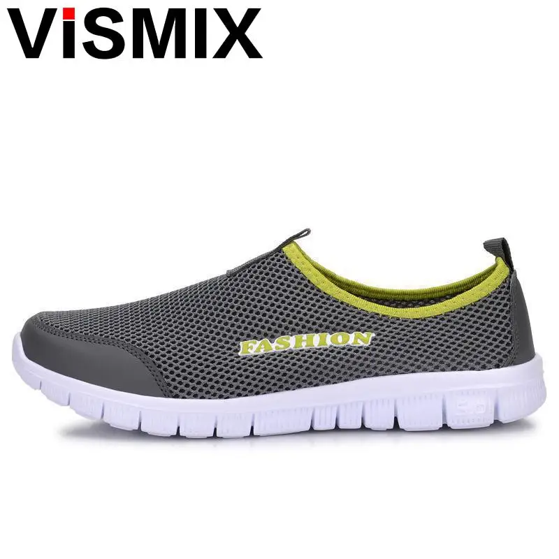 VISMIX Men Shoes Fashion 2017 Summer Comfortable Casual Mesh Breathable Flat Cheap Plus Size 34-46 | Обувь