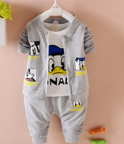 Детские Комплект одежды хлопок Демисезонный Одежда для новорожденных Дональд