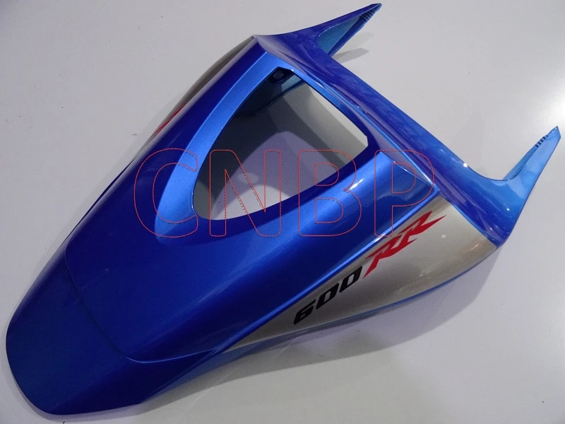 Мотоциклетный обтекатель наборы для тела CBR 600 RR 2007-2008 синий серебристый черный