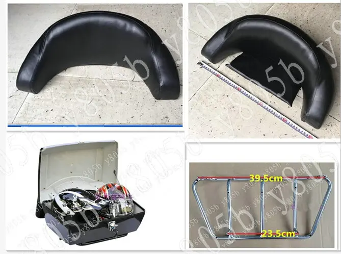 Белая багажная коробка с верхней спинкой для Yamaha VStar 400 650 1100 1300 Virago Xv 250 535 750 Road Star