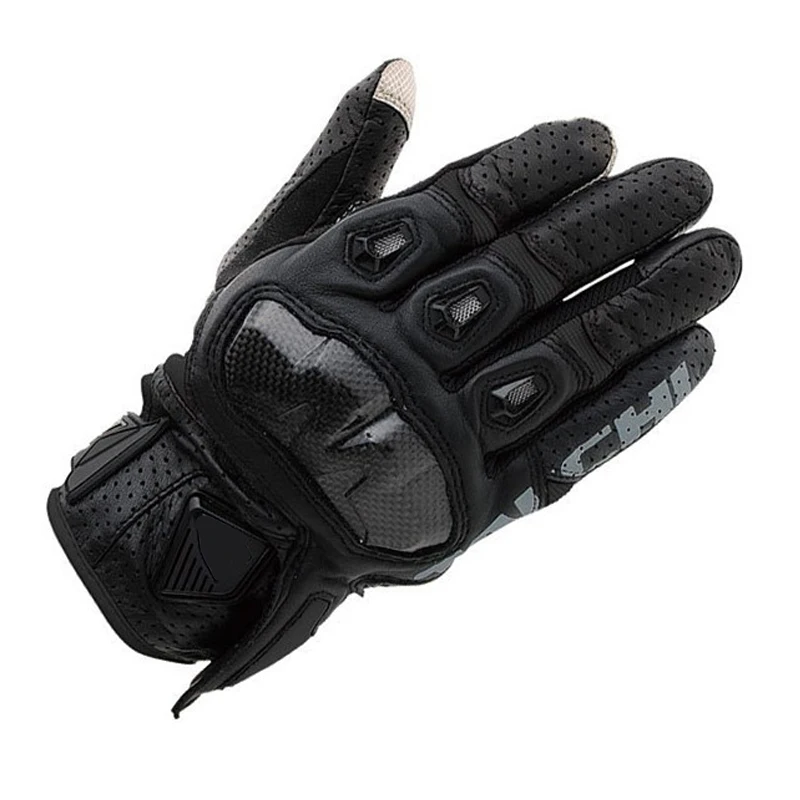Guantes moto cuero кожаные гоночные перчатки мотоциклетные для езды по пересеченной