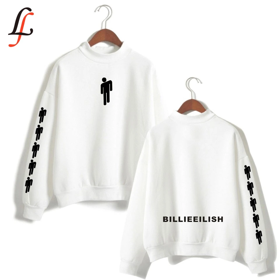 Billieeilish Billie eilish женские водолазки Толстовки Kpop Повседневная Верхняя одежда хип