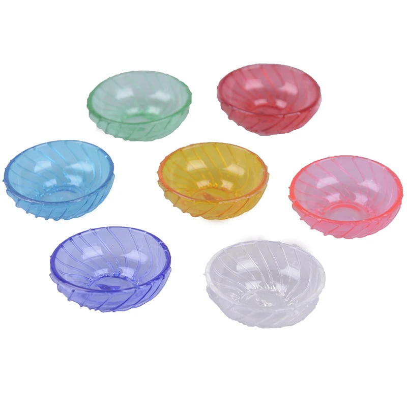 

1Pcs 1/12 Scale Mini Fruit Plate Simulation Food Dish Model Furniture Toys for Decoration Dollhouse Miniature Accessories