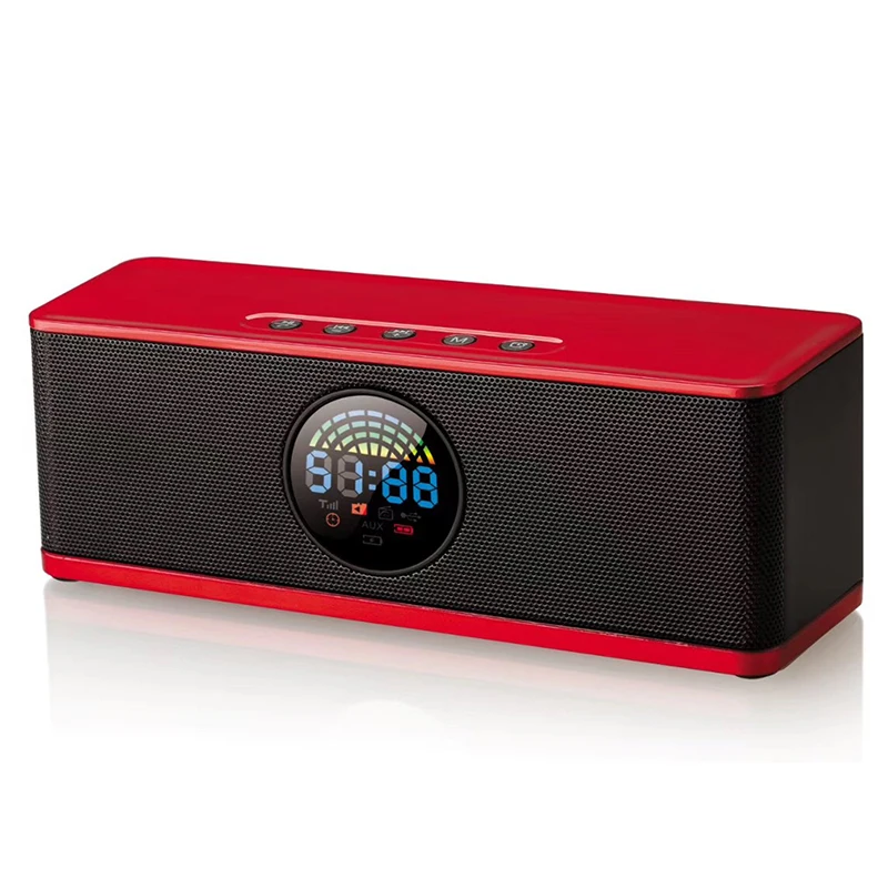 Портативный цветной ЖК дисплей Bluetooth динамик превосходное качество звука мини