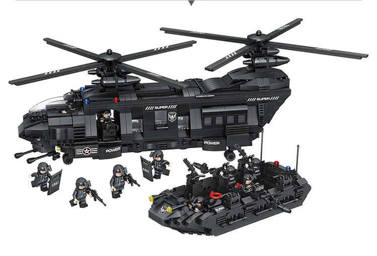 2019 Военная армейская война специальная полицейская сила CH 47 Chinook вертолет