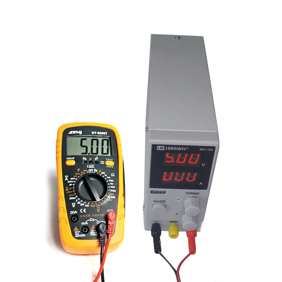 LW K305D источник питания постоянного тока Регулируемый источник питания 30В 5A обслуживание зарядки лабораторный блок питания Напряжение регулятор