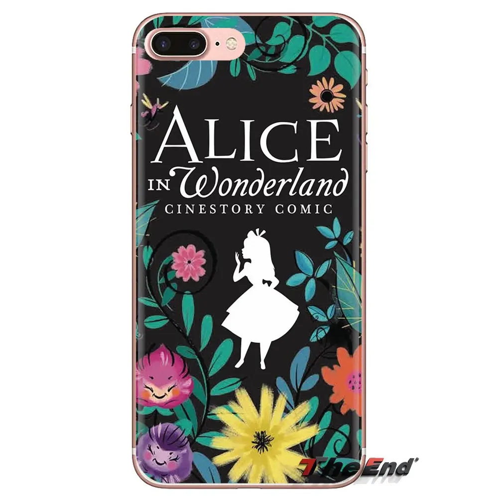 Мягкие прозрачные чехлы для Samsung Galaxy S3 S4 S5 Mini S6 S7 Edge S8 S9 S10 Plus Note 3 4 5 8 9 Alice in Wonderland |