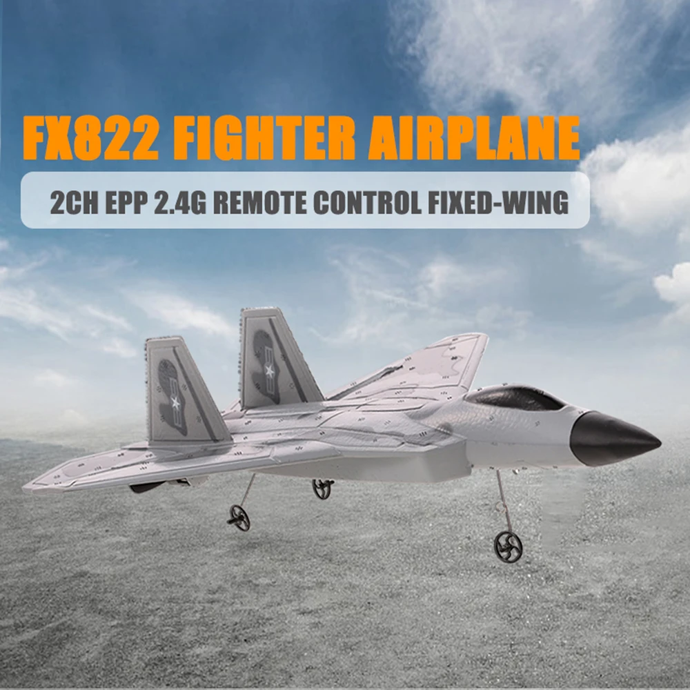 2019 FX822 F 22 Raptor модель истребитель 2CH EPP 2 4G дистанционное управление Управление