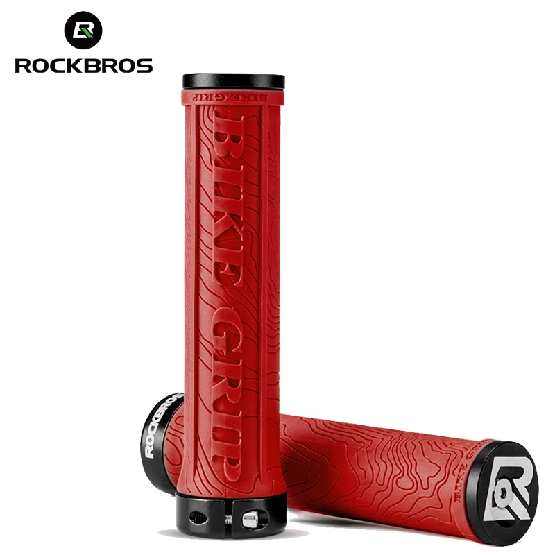 Rockbros ручка амортизирующая рукоятка для горного велосипеда ручки руля TPR +