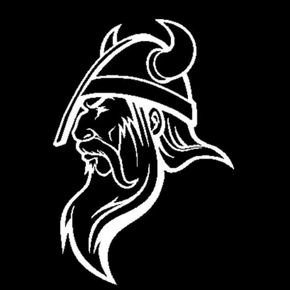 Железный шлем Warrior Виниловая наклейка на окно автомобиля бампер стикер красивая