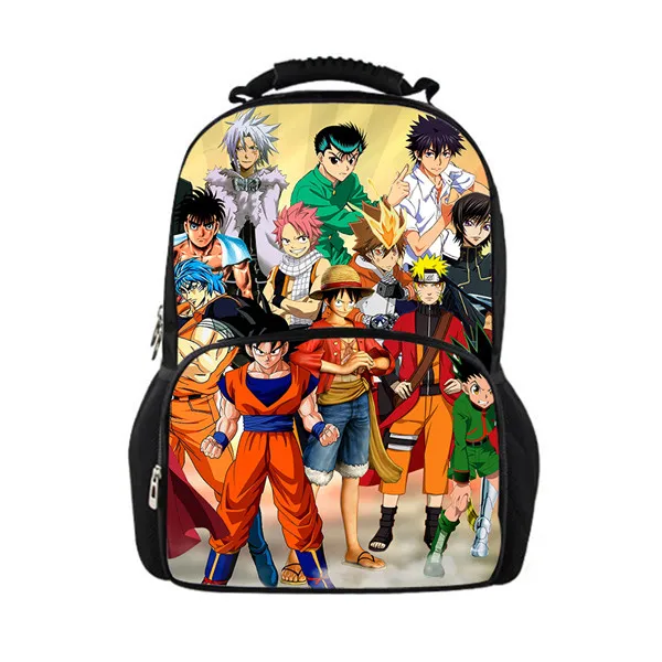 CDGX394A ELVISWORDS один кусок Dragon Ball рюкзаки для подростков мальчиков и девочек школьная сумка Повседневная крутой узор рюкзак Mochilas задний пакет сумка - Цвет: CDGX394A
