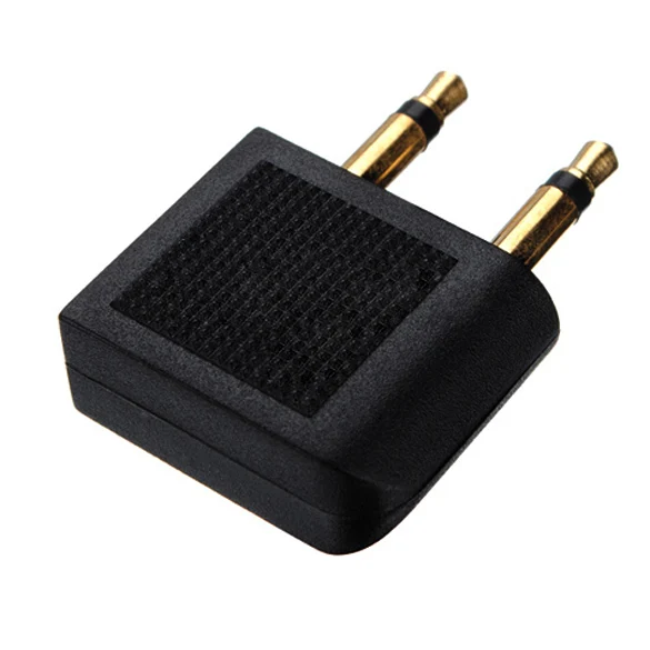 2 pcs 3.5mm Jack Airline Airplane Earphone Headphone Headset Audio Adapter | Электроника
