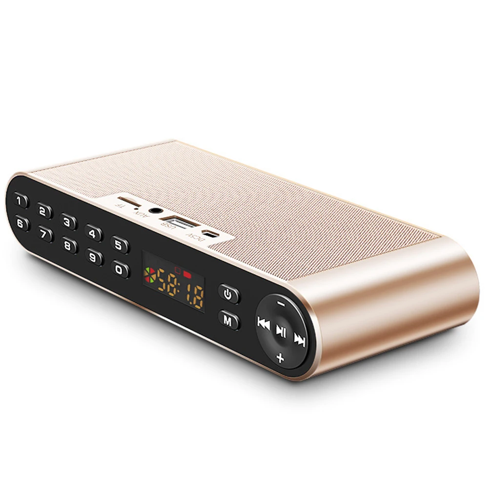 TOPROAD HIFI Bluetooth динамик Портативный беспроводной супер бас двойные колонки Саундбар с микрофоном TF FM радио USB звуковая коробка