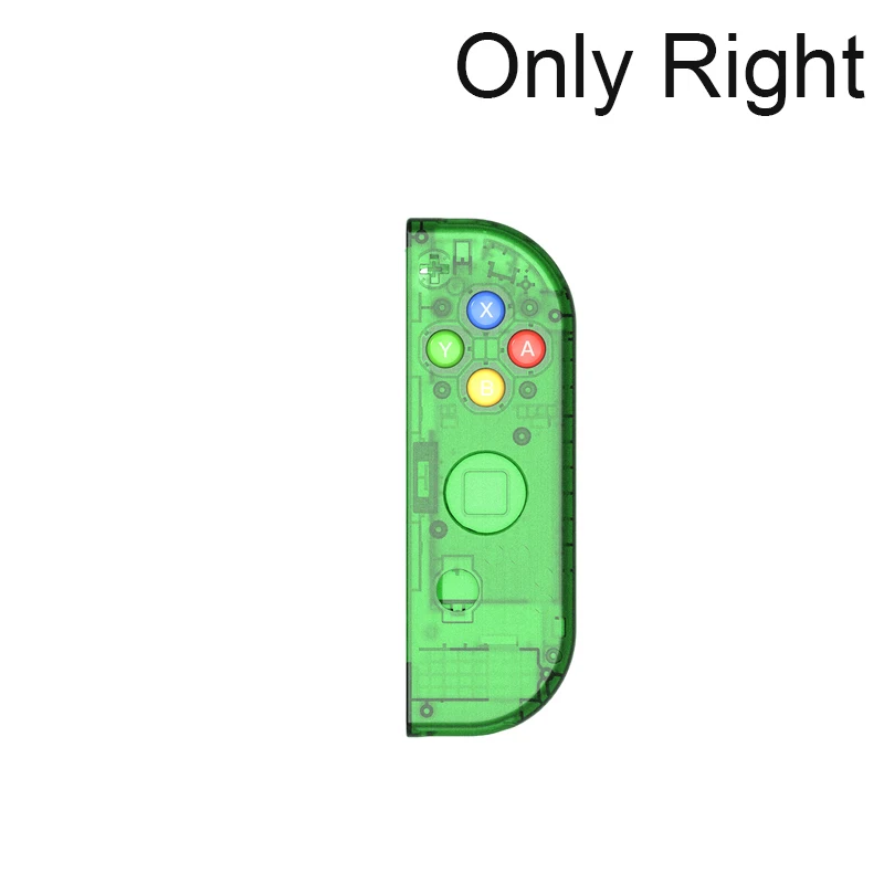 DIY Сменный переключатель оболочки для Kind switch NS чехол для joy con shell Mutil сочетание цветов - Цвет: Green Right Joy con