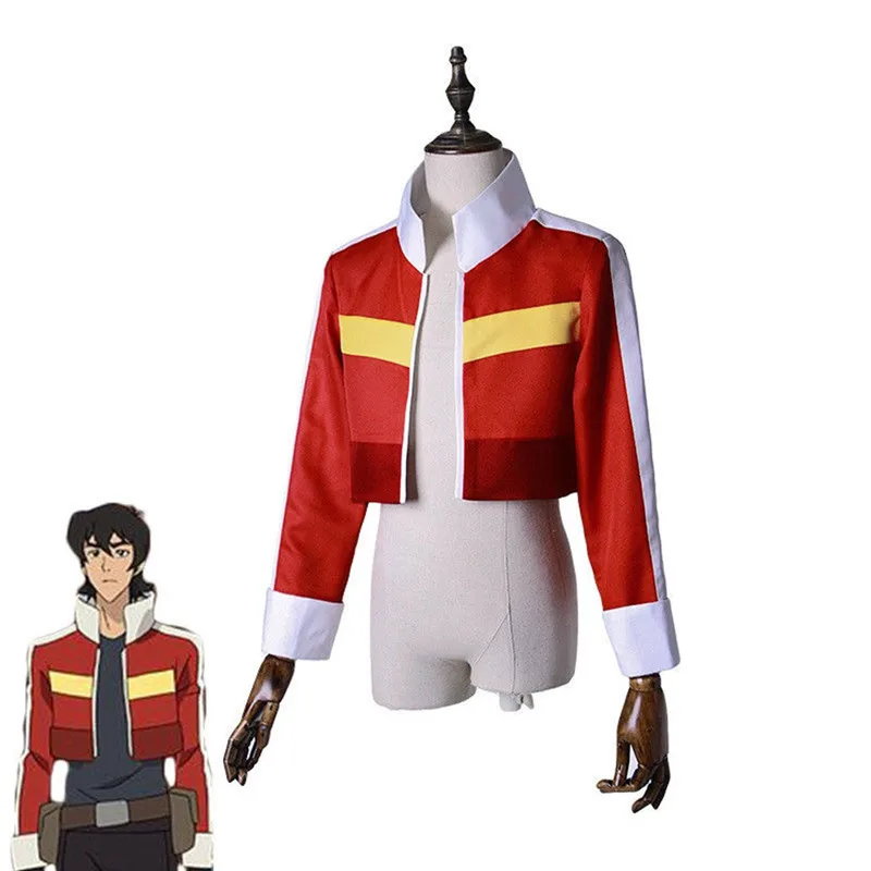 Voltron: Легендарный Защитник Кит комплект с кофтой красного цвета Топ плащ костюм