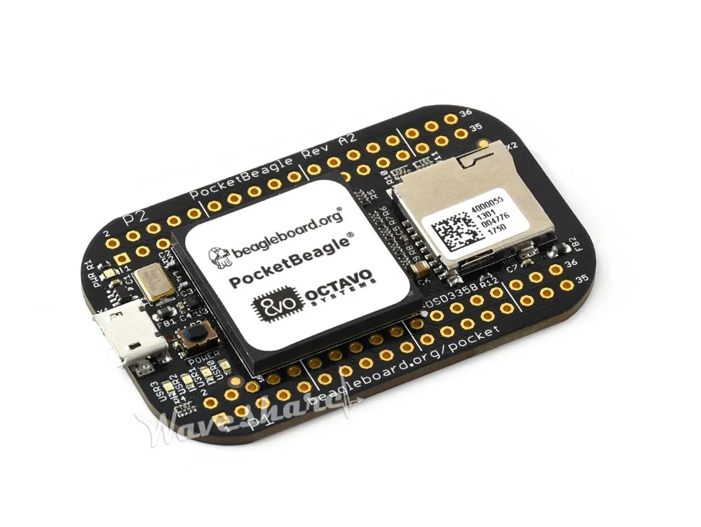 PocketBeagle компьютер с открытым исходным кодом USB key fob процессор