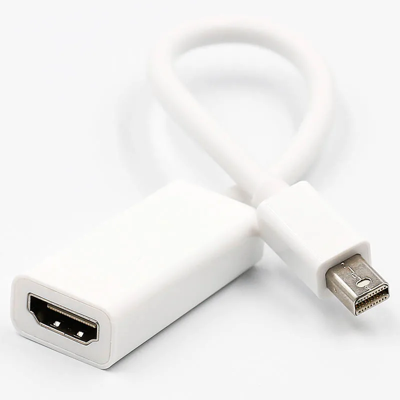 Mini DP к HDMI совместимый кабель адаптер Thunderbolt порт дисплея Порт Кабельный для Apple Mac