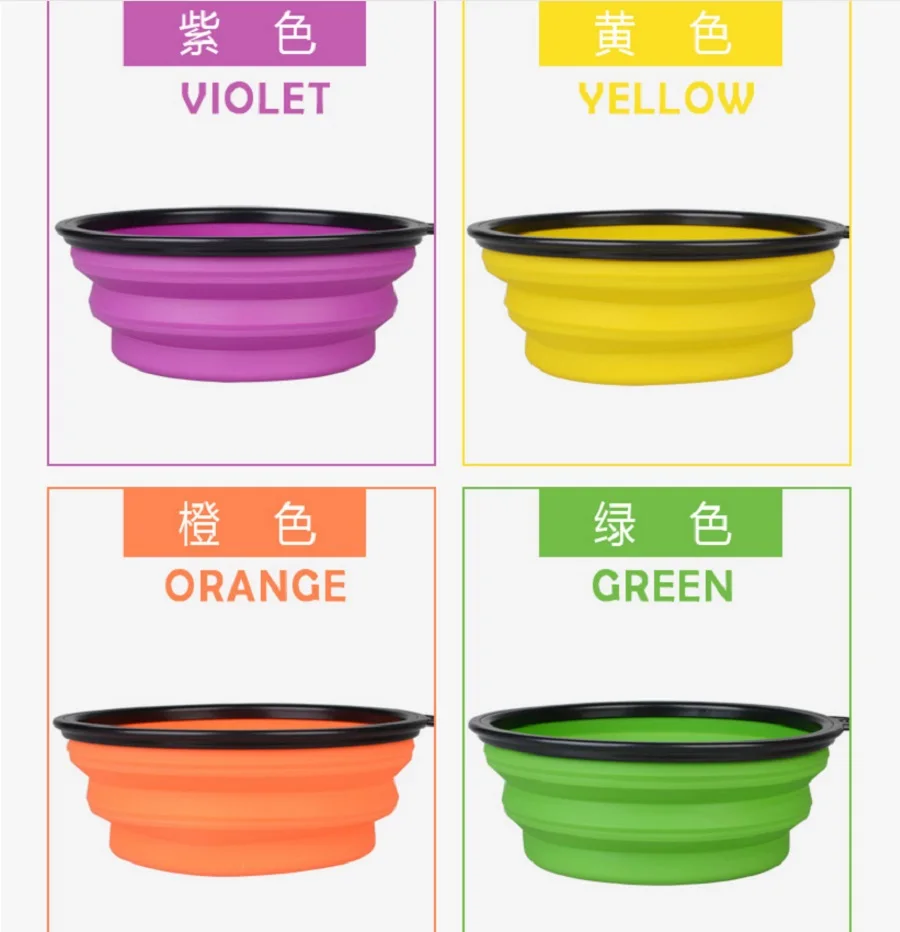 FC76 Бесплатная доставка Большая миска для собаки силиконовая кормления кошки