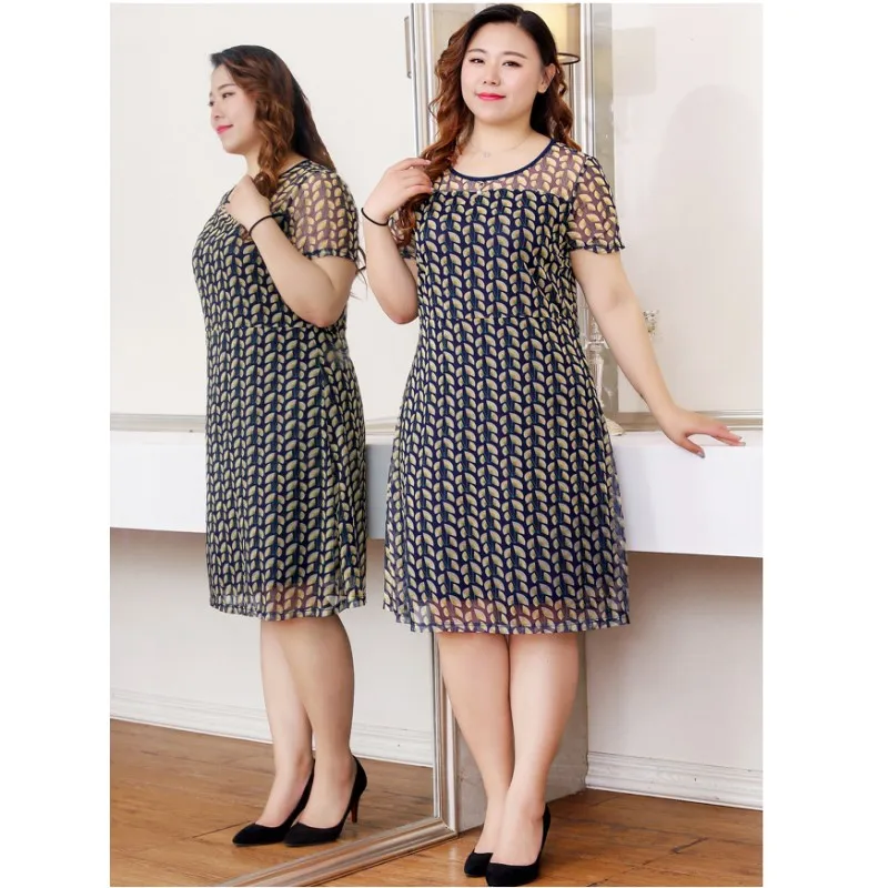 Женская летняя одежда с короткими рукавами большие размеры 10XL 8XL 6XL 4XL Российские