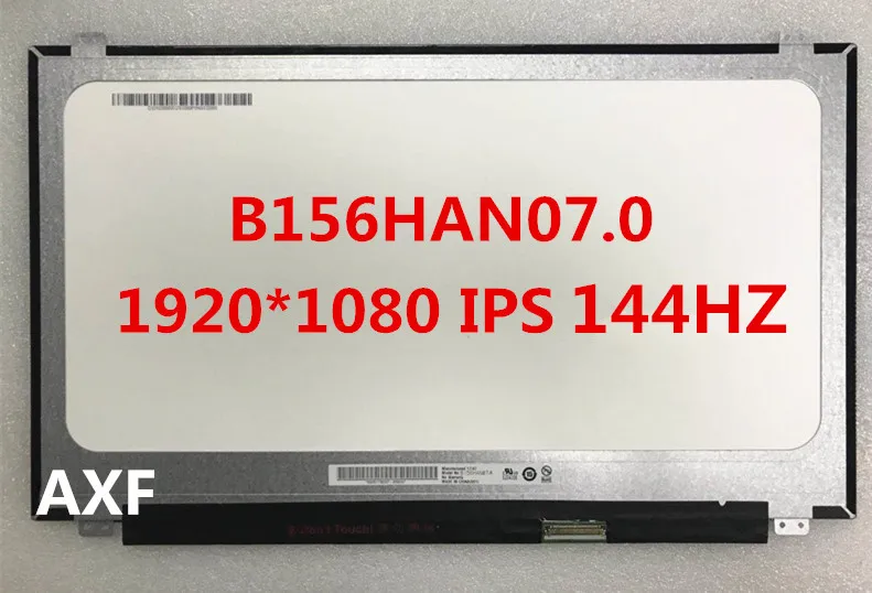 

Новый и оригинальный B156HAN07.1 B156HAN07.0 FHD IPS матрица 1920*1080 144 Гц 40Pin разъем 72% Gamut светодиодный экран