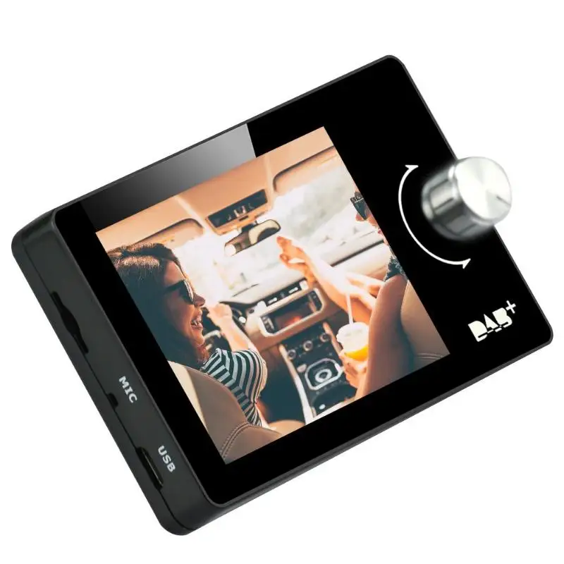 2,8 дюймов 2 Din Авторадио цветной TFT ЖК-экран Автомобильный DAB+ радиоприемник DAB тюнер fm-передатчик MP3-плеер USB зарядное устройство