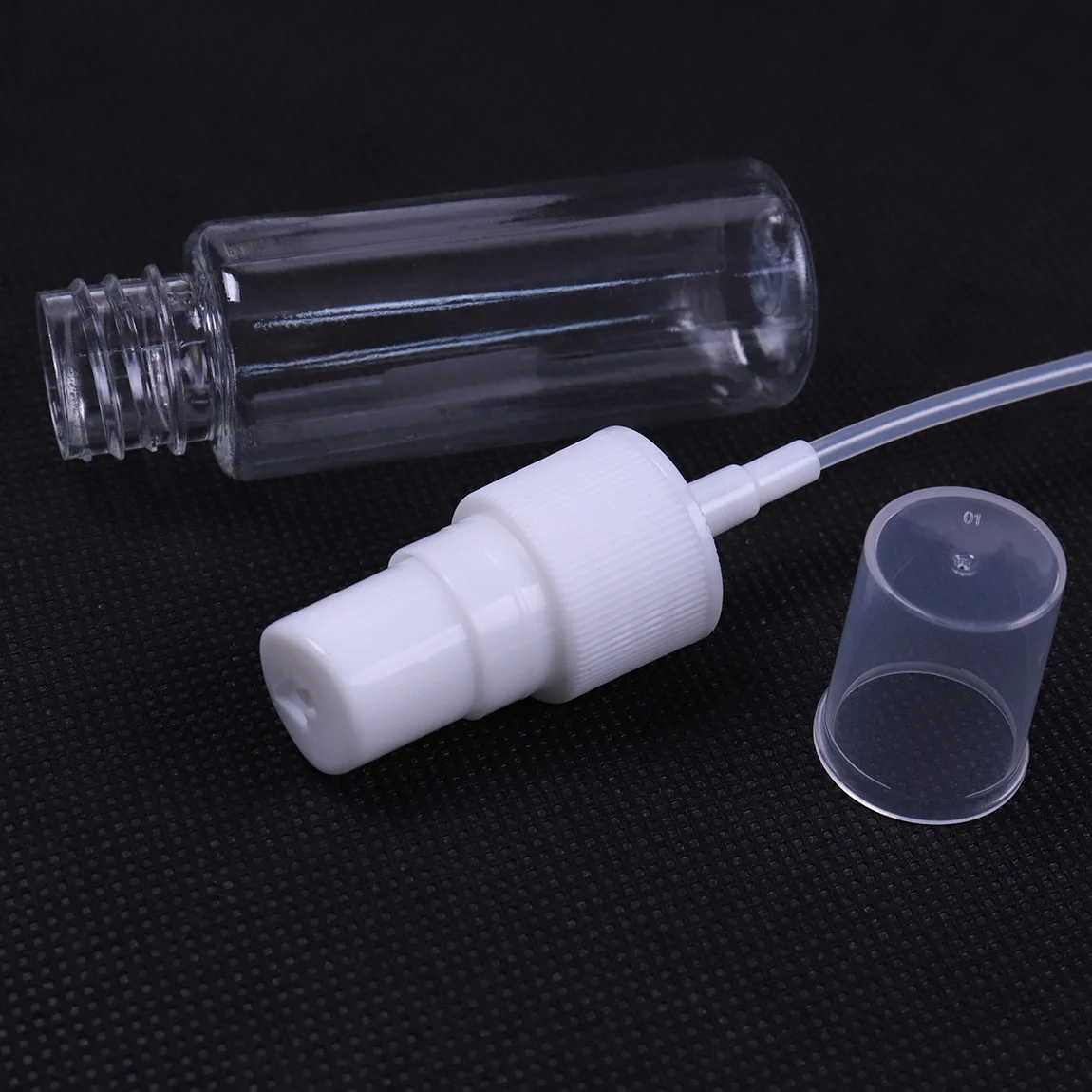 5pcs 75mL Empty Small Spray Bottle Bottles Transparent Plastic Perfume Atomizer | Инструменты