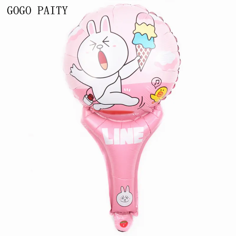 Figure balloon GOGO PAITY, новинка,, Мультяшные портативные алюминиевые шары, Детские праздничные декоративные шары, высокое качество - Цвет: Figure balloon
