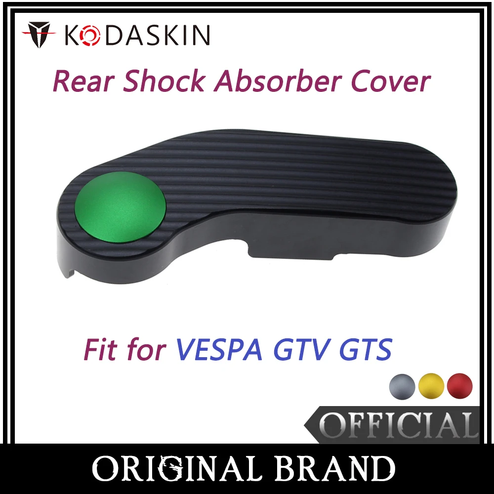 

KODASKIN Aluminum Rear Shock Absorber Cover for Vespa GTS300 Vespa Primavera Sprint 150