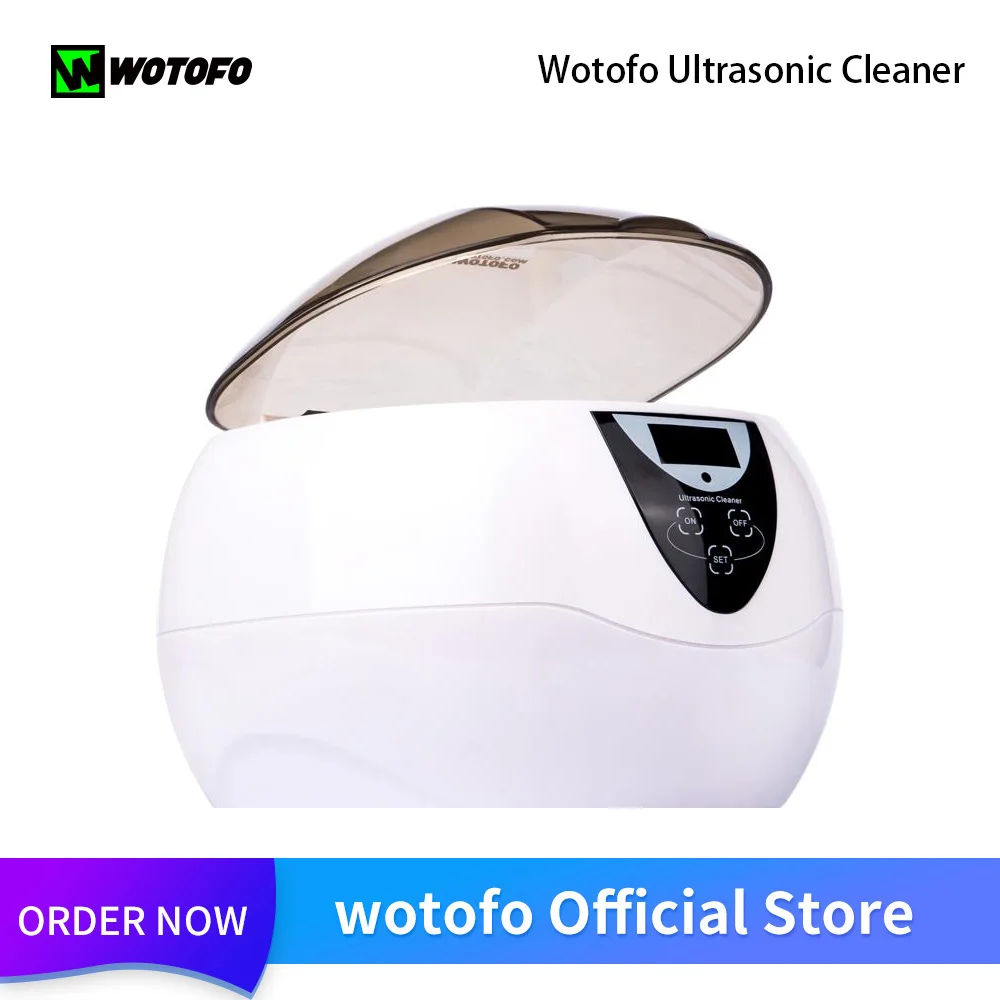 Оригинальный Wotofo Ультразвуковой очиститель 50 Вт распылитель для электронной