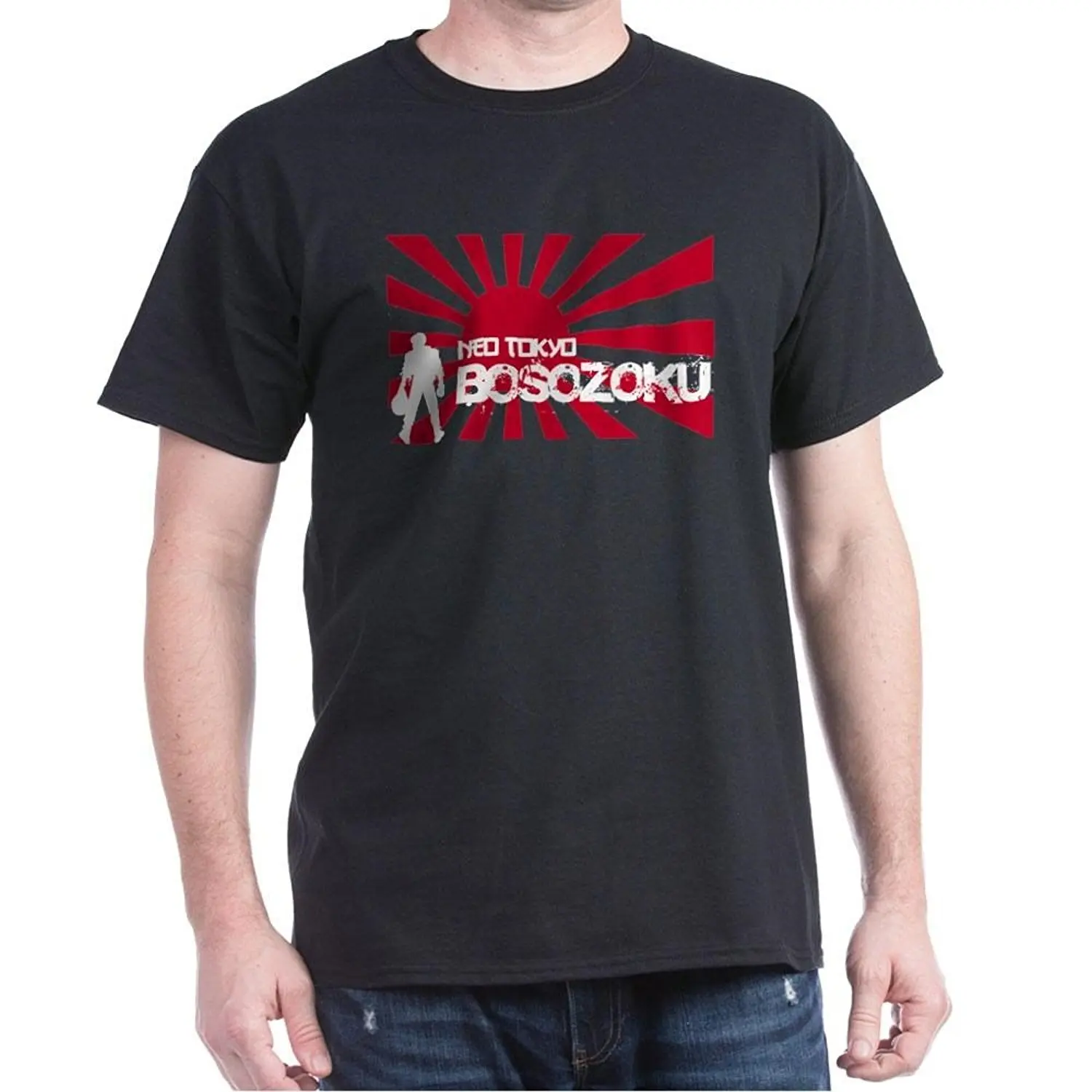 Брендовая мужская модная футболка с круглым вырезом Bosozoku в стиле кафетерий Нео