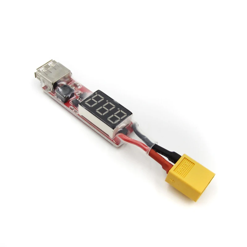 2S 6S Lipo батарея XT60 штепсельная вилка к USB 5V 2A зарядное устройство конвертер адаптер