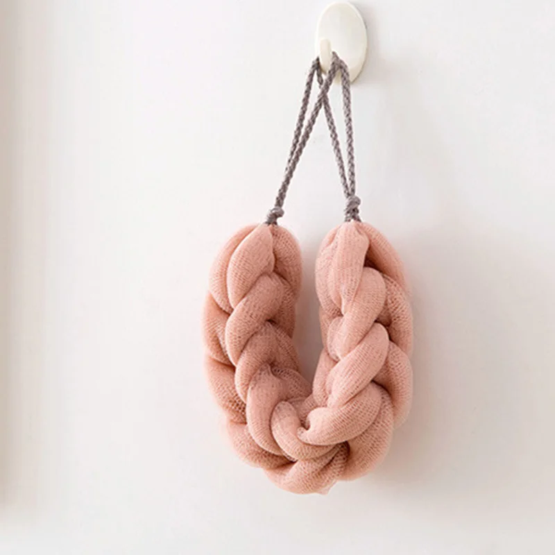 Растяжимая задняя скрубберная щетка для тела полотенце аксессуары ванной ванны