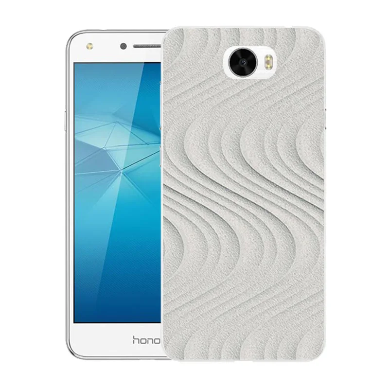 Мягкий чехол-накладка для Huawei Y5II / Y5 II 2 квадратный силиконовый чехол с принтом ii
