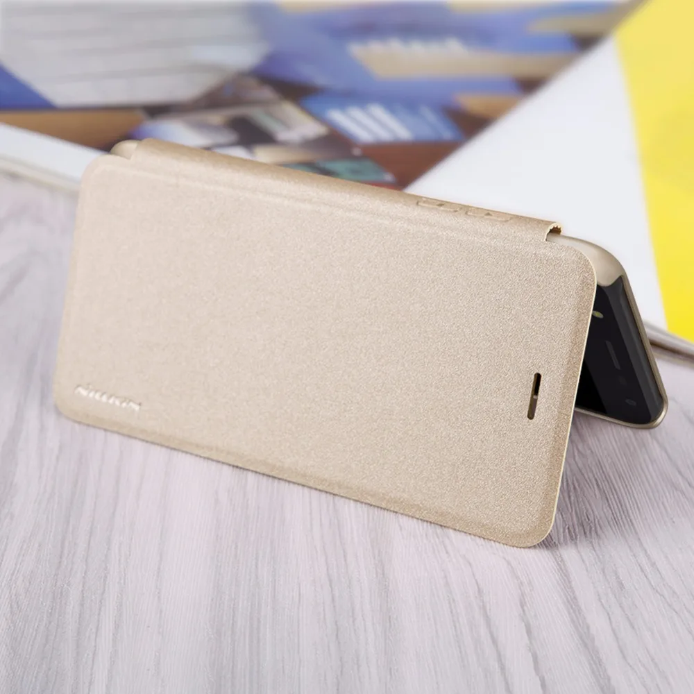 Для Samsung Galaxy J7 NXT чехол 5.5 ''Искра Искусственная кожа откидная крышка Жесткий PC