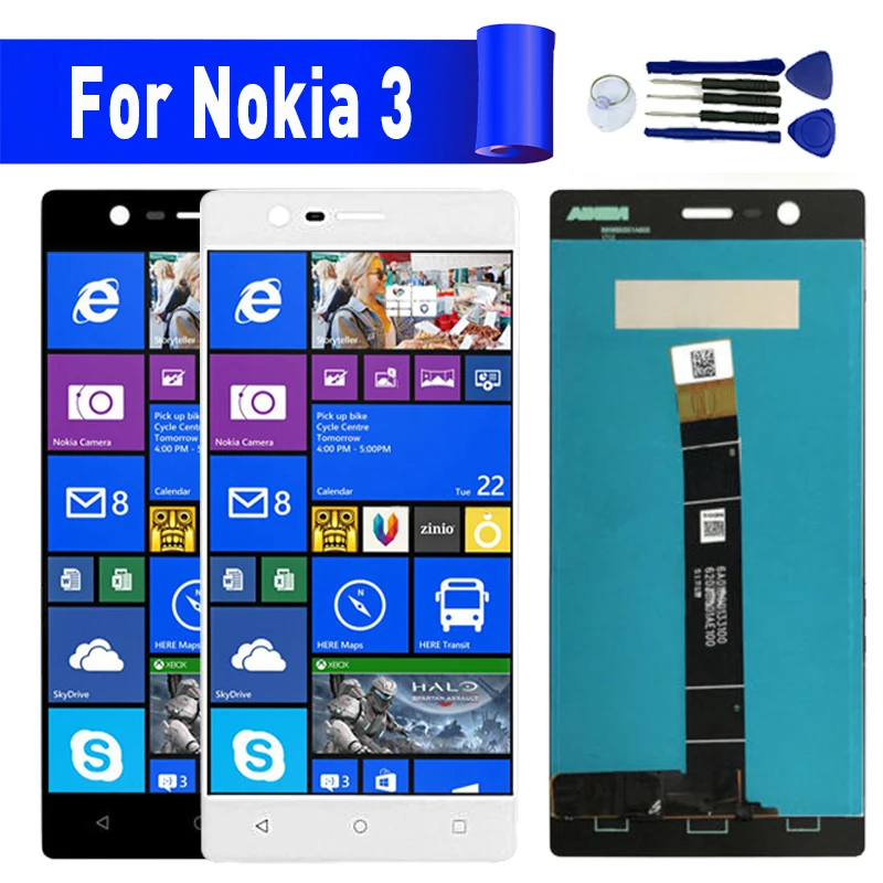 Сменный ЖК экран для Nokia 3 модуль экрана NOKIA 3|Экраны мобильных телефонов| |