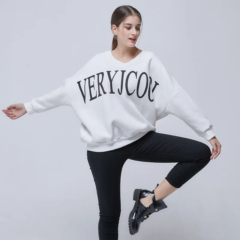 

2018 Unicorn Europe Station Suit-dress Autumn New Pattern Easy Letter Long Sleeve Woman Tide Catch Down Keep Warm Jr900