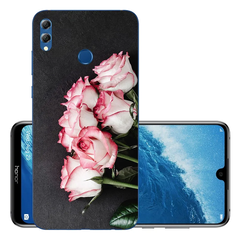Case For Huawei Honor 8X Phone Soft TPU Back Cover 8 X Silicon Cases Protective Coque Honor8x Funda | Мобильные телефоны и