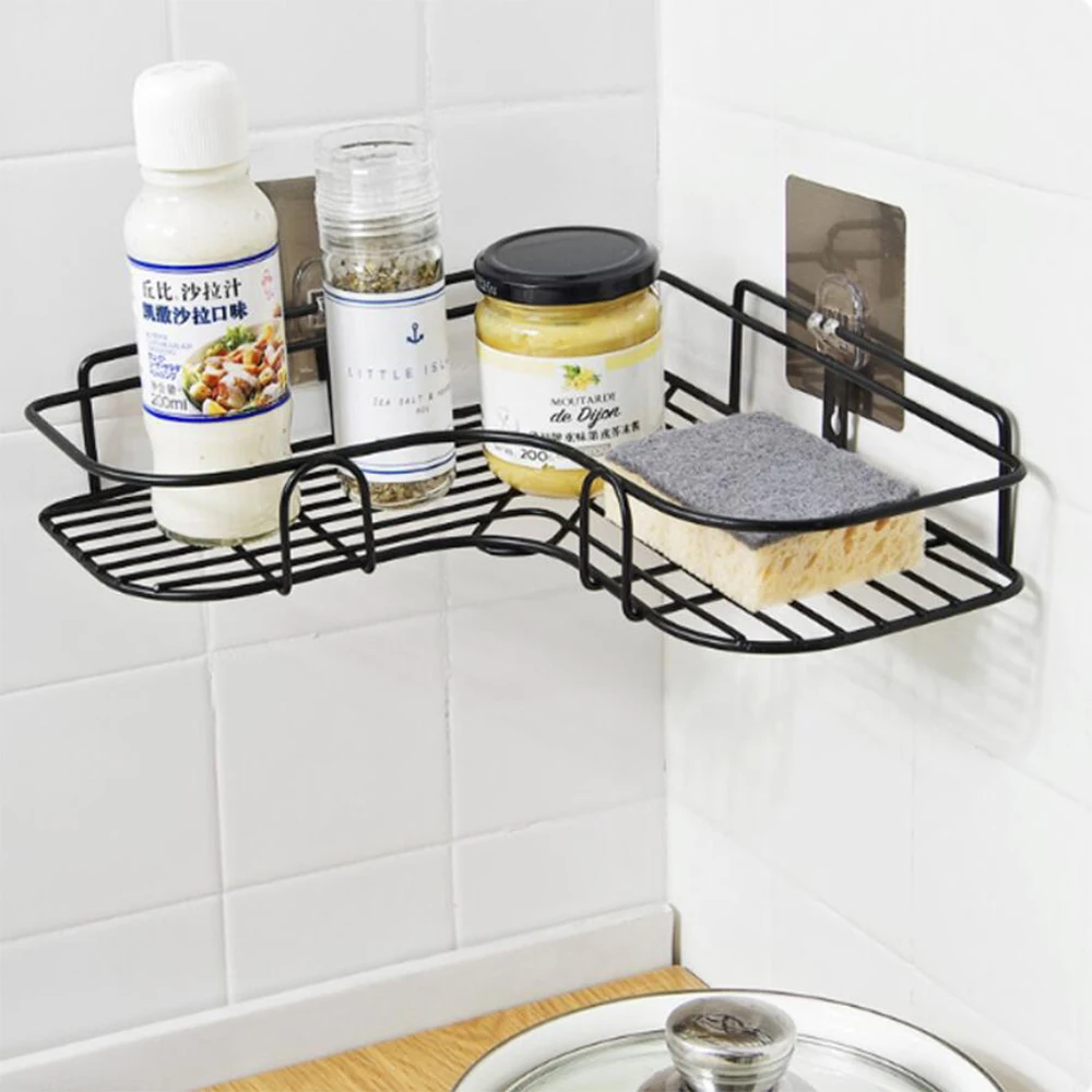 1 комплект железная угловая стойка гель для душа держатель шампуня настенный