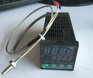 CH102 PID Temperature controller CH102FK02-M*AN-NN Relay output CH102FK02-V*AN-NN SSR output 100-240VAC with 1M thermocouple K
