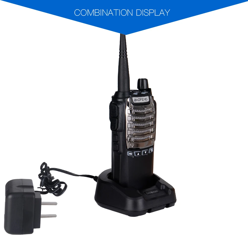 Портативная рация BaoFeng 5 Вт 16 каналов UHF DTMF VOX 1750 Гц Tone FM 2800 мАч UV8D CB|Рации| |