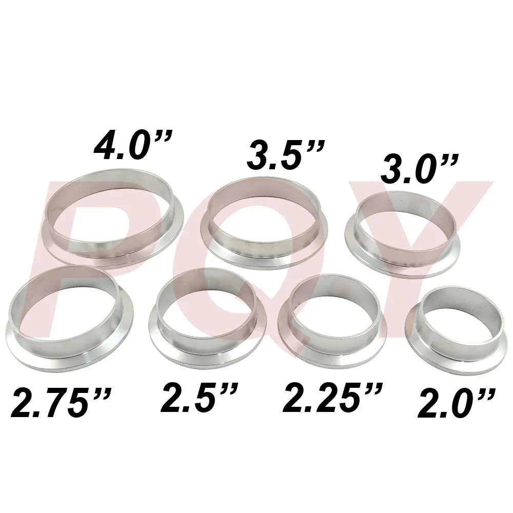 WLR RACING 2 &quotV Band зажим фланец комплект (нержавеющая сталь 304 + SUS304 фланец) для турбо